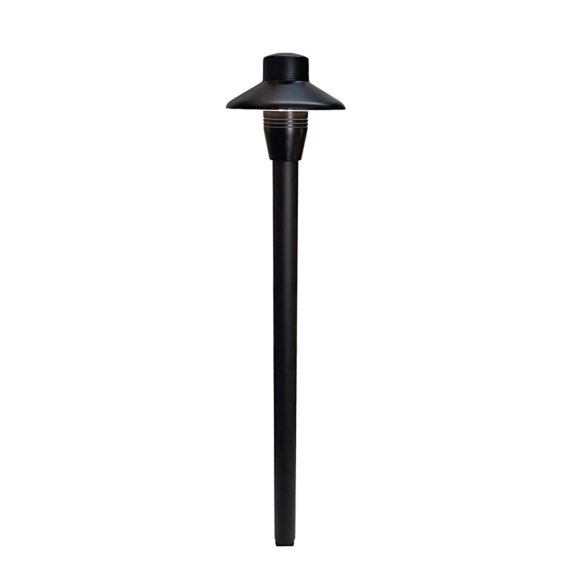 Capuchon Cast Brass Path Light Outdoor Landscape Lighting by Lumiere Lighting
