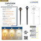 Capuchon Cast Brass Path Light Outdoor Landscape Lighting