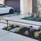 Carre Craftsman Contemporary  Solid Brass Outdoor Path & Area Light