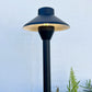 4 Pack Noir Cascade Solid Cast Brass Pathway Light - Architectural Landscape Lighting