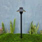 4 Pack Noir Cascade Solid Cast Brass Pathway Light - Architectural Landscape Lighting