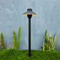 4 Pack Noir Cascade Solid Cast Brass Pathway Light - Architectural Landscape Lighting