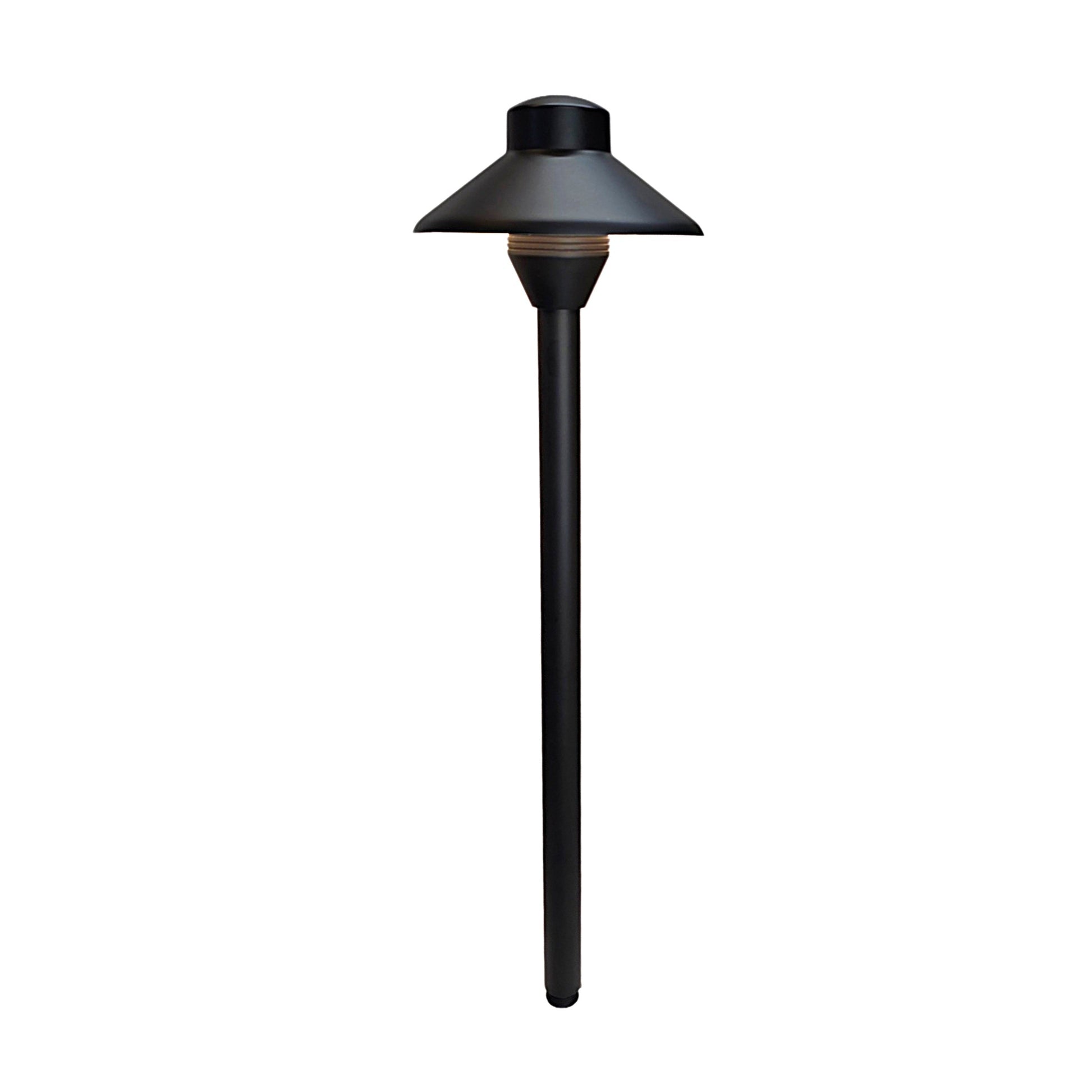 Cascade Cast Brass Path Light Outdoor Landscape Lighting by Lumiere Lighting
