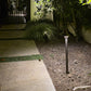 4 Pack Noir Cascade Solid Cast Brass Pathway Light - Architectural Landscape Lighting