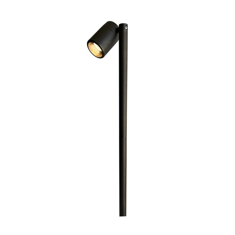 Chambre Contemporary Solid Brass Directional Pathway Light Natural Bronze