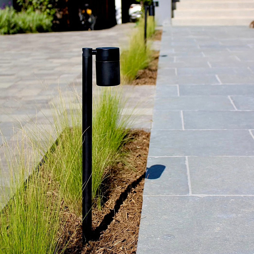 Chambre Solid Brass Directional Black Pathway Light by Lumiere Lighting