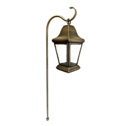 Provence Solid Brass Craftsman Decorative Pathway Light
