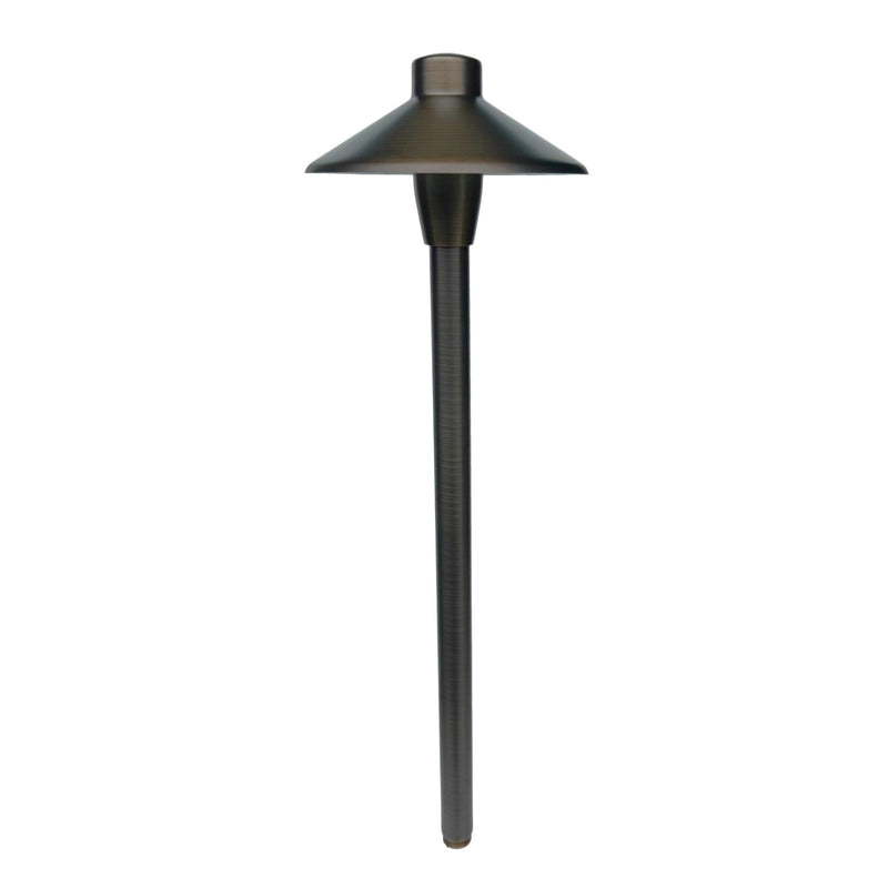 Chapelle Solid Cast Brass Pathway Light Natural Bronze