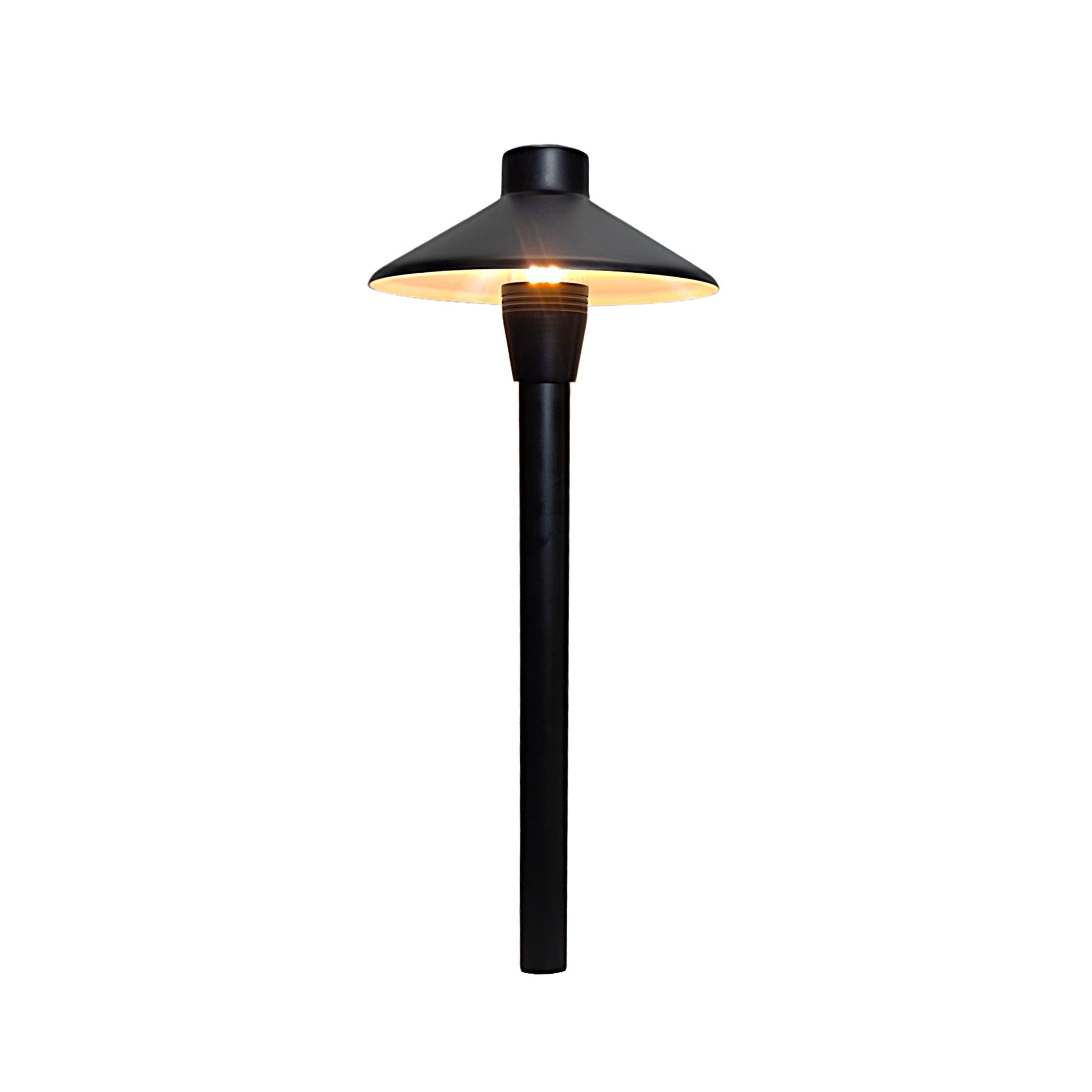 Chapelle Cast Brass Path Light Outdoor Landscape Lighting by Lumiere Lighting