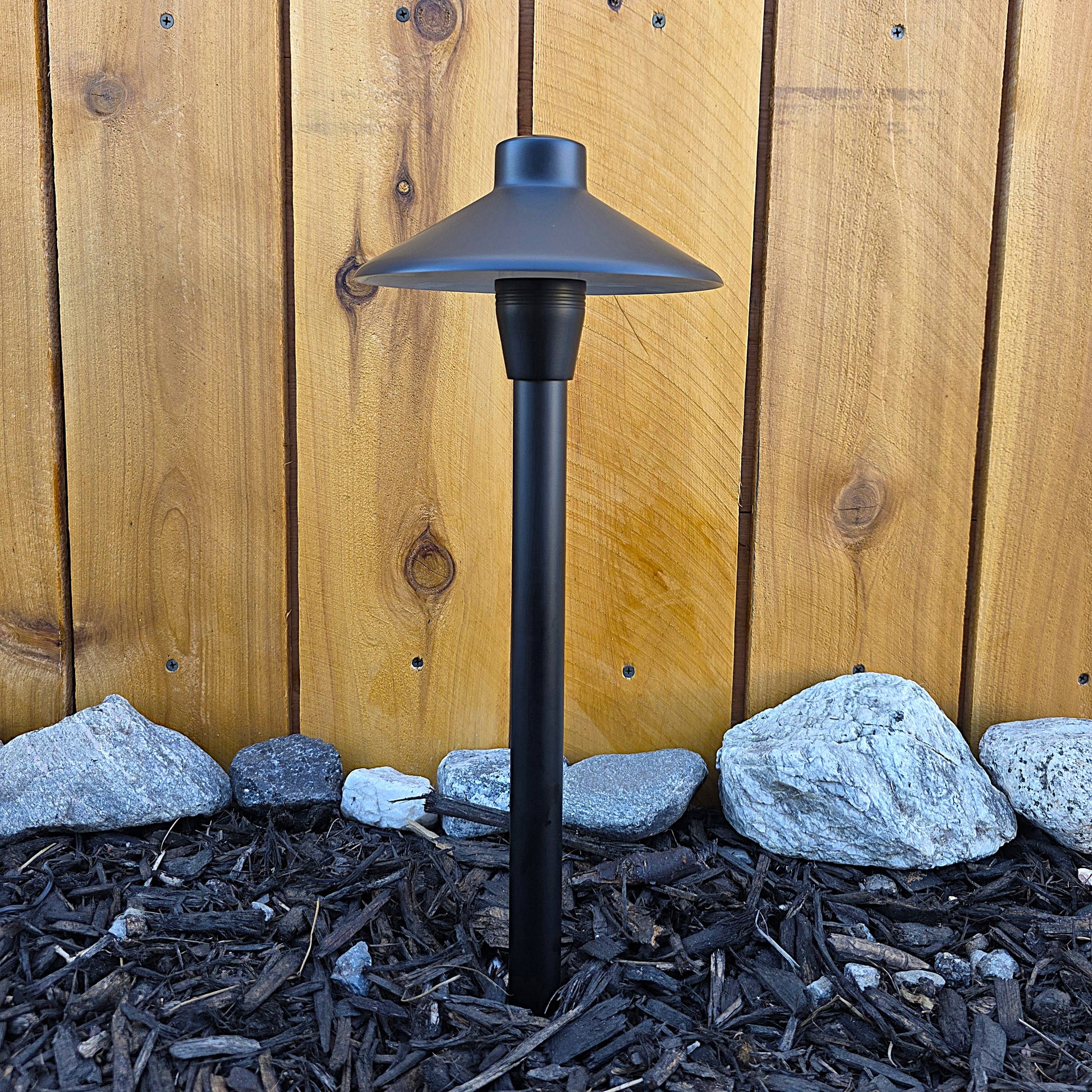 Chapelle Cast Brass Path Light Outdoor Landscape Lighting by Lumiere Lighting