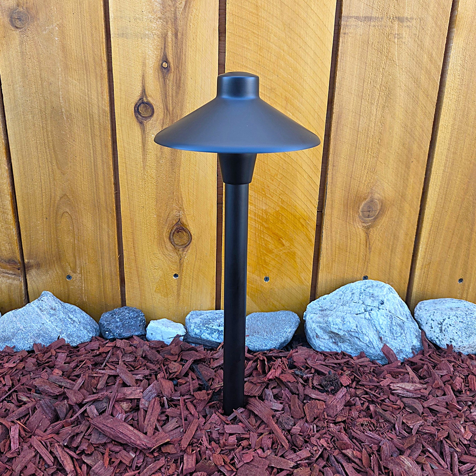 Chapelle Cast Brass Path Light Outdoor Landscape Lighting by Lumiere Lighting