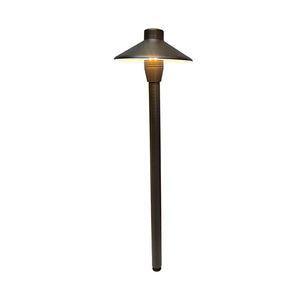 Chapelle 4 Pack Solid Cast Brass Pathway Light - Natural Bronze by Lumiere Lighting