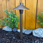 Chapelle Cast Brass Path Light Outdoor Landscape Lighting by Lumiere Lighting
