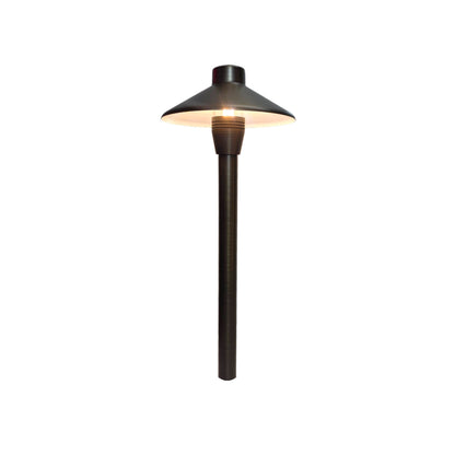 Chapelle Cast Brass Path Light Outdoor Landscape Lighting by Lumiere Lighting