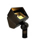 Chateau Solid Cast Brass Mini Flood Light Natural Bronze & Black
