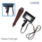 Chateau Solid Cast Brass Mini Flood Light Natural Bronze & Black