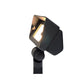Chateau Solid Cast Brass Mini Flood Light Natural Bronze & Black