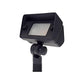 Chateau Solid Cast Brass Mini Flood Light Natural Bronze & Black