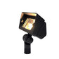 Chateau Solid Cast Brass Mini Flood Light Natural Bronze & Black