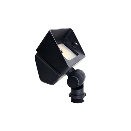 Chateau Solid Cast Brass Mini Flood Light Natural Bronze & Black