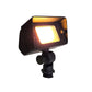Chateau Cast Brass Mini Flood Light w/ Light Panel