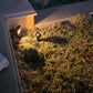 Chateau Cast Brass Mini Flood Light w/ Light Panel