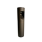 Cybelle Cast Brass Bollard Contemporary Hybrid Pathway Light Natural bronze