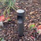 Cybelle Cast Brass Bollard Contemporary Hybrid Pathway Light Natural bronze