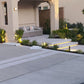 Cybelle Cast Brass Bollard Contemporary Hybrid Pathway Light Natural bronze