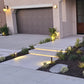 Cybelle Cast Brass Bollard Contemporary Hybrid Pathway Light Natural bronze