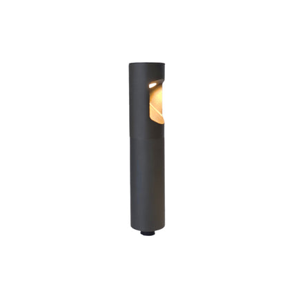Cybelle Cast Brass Bollard Hybrid Pathway Light Natural bronze