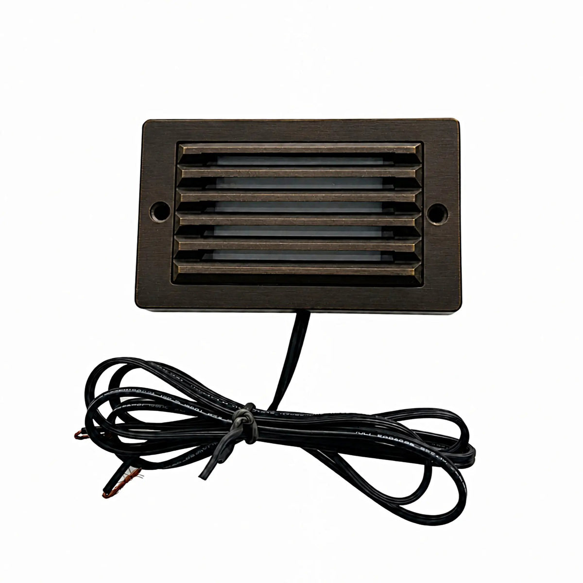 Fente Cast Brass Step & Deck Light Natural Bronze | Surface Flush Mount by Lumiere Lighting
