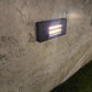 Fente Black Cast Brass Step & Deck Light | Surface Flush Mount