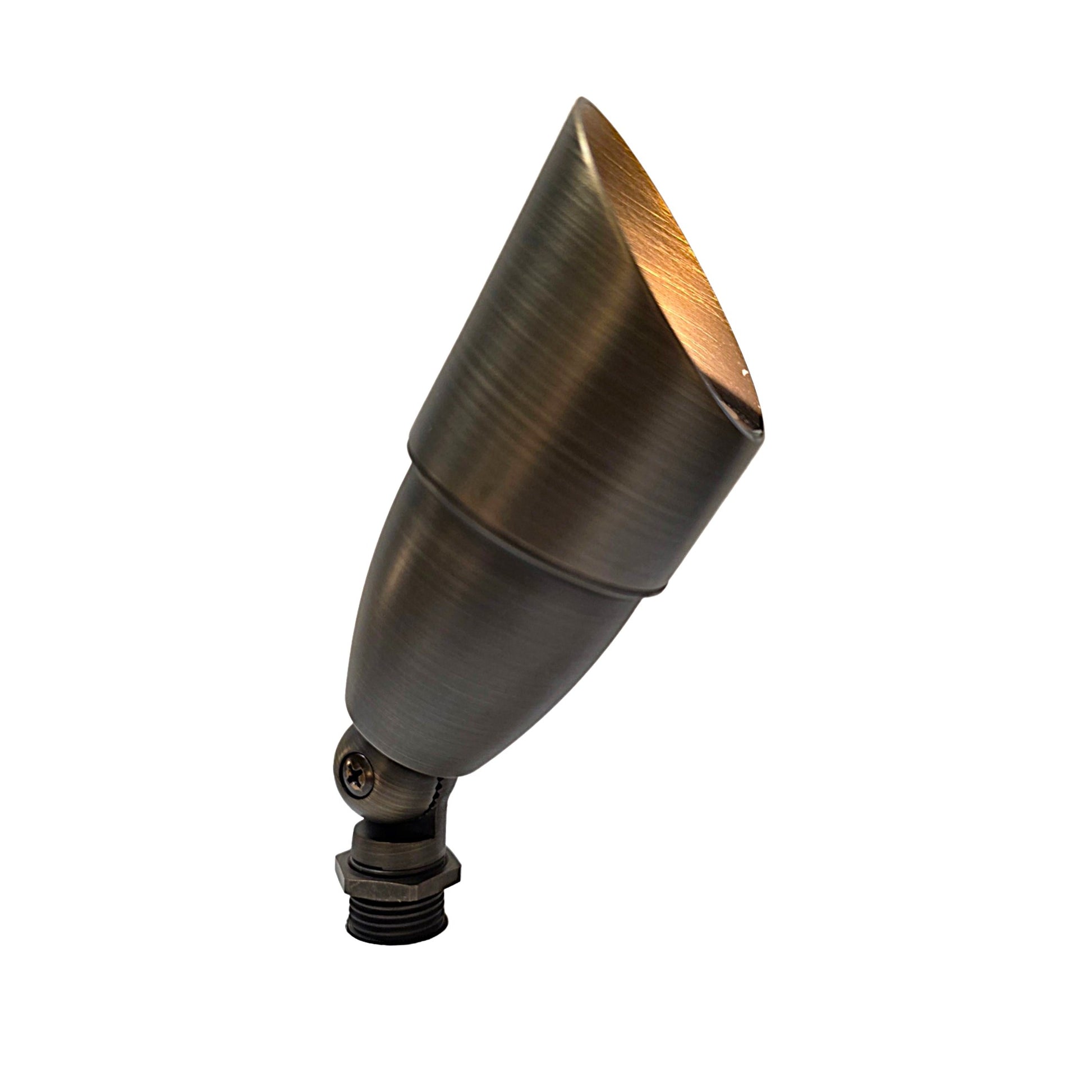 Finesse Cast Brass Directional Spotlight For Outdoor Low Voltage Lighting by Lumiere Lighting