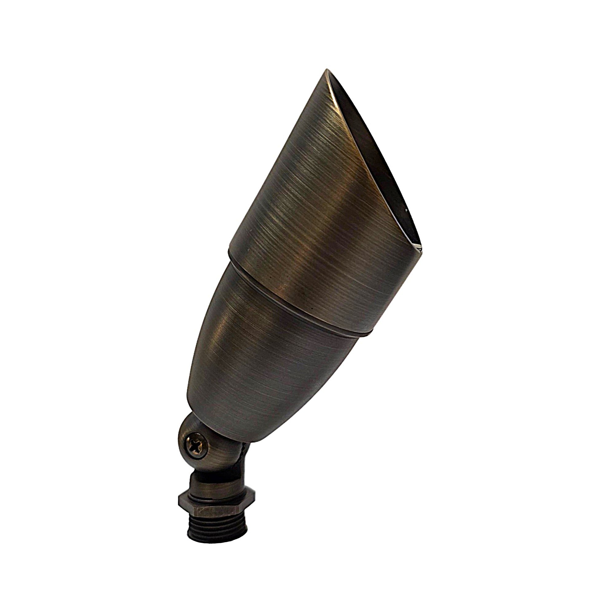 Finesse Cast Brass Directional Spotlight For Outdoor Low Voltage Lighting by Lumiere Lighting