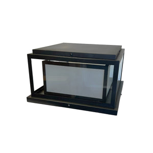 LeMans Solid Brass Craftsman Pilaster Lantern