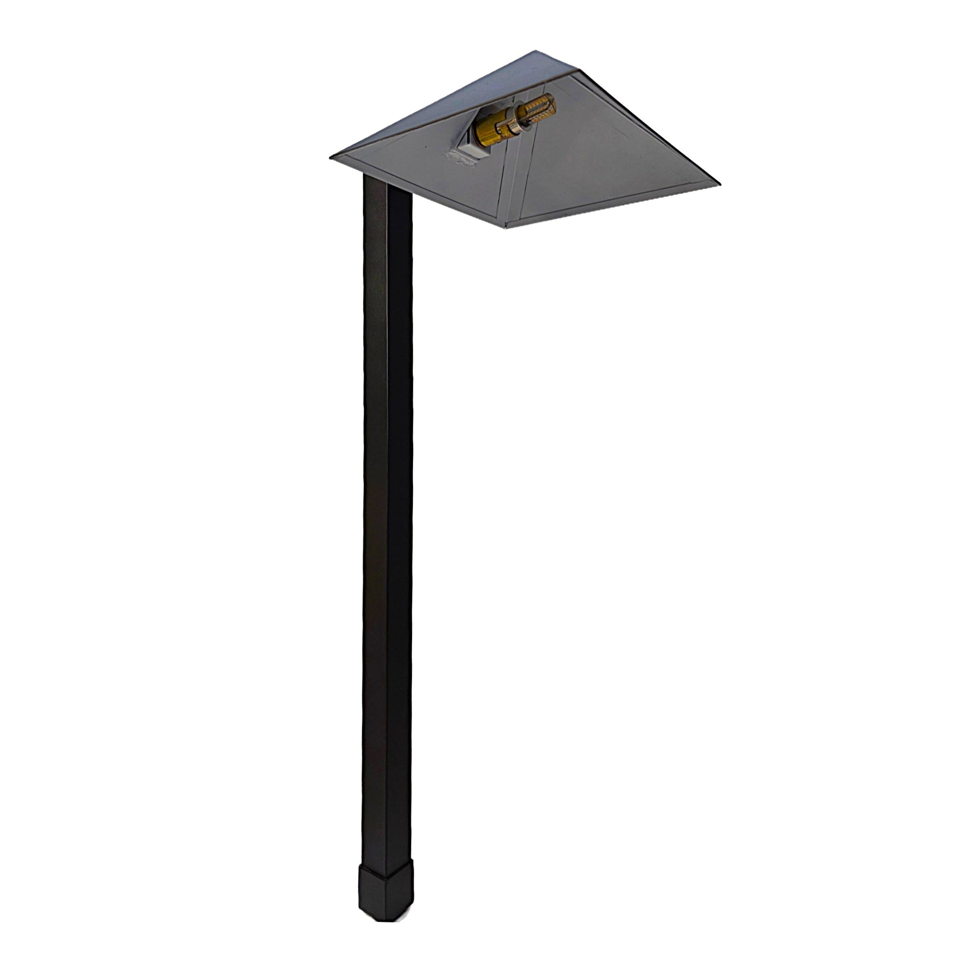 HD Cabine Solid Brass Craftsman Pathway Light | Outdoor Landscape Lighting by Lumiere Lighting
