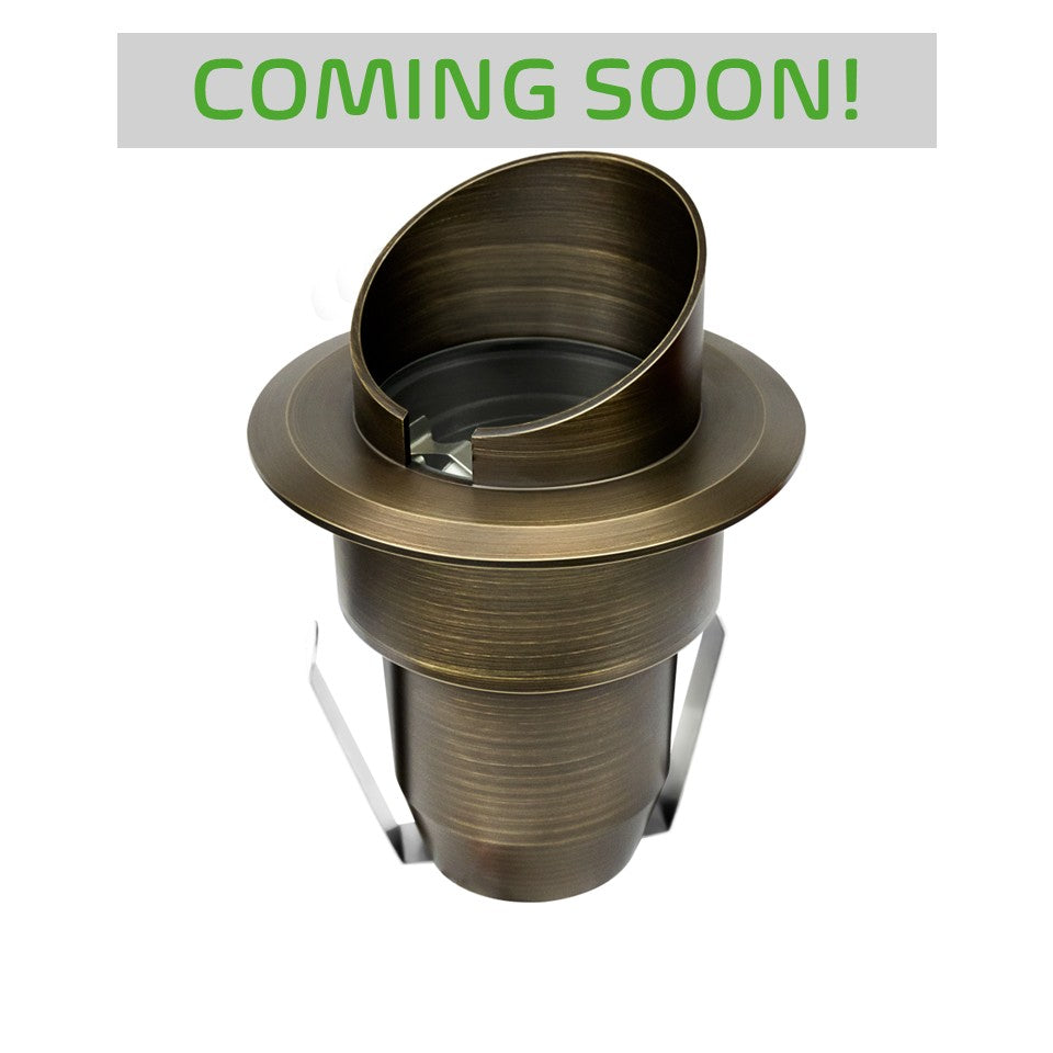 Marais HD Cast Brass Shroud Cover Adjustable In-ground Well Light
