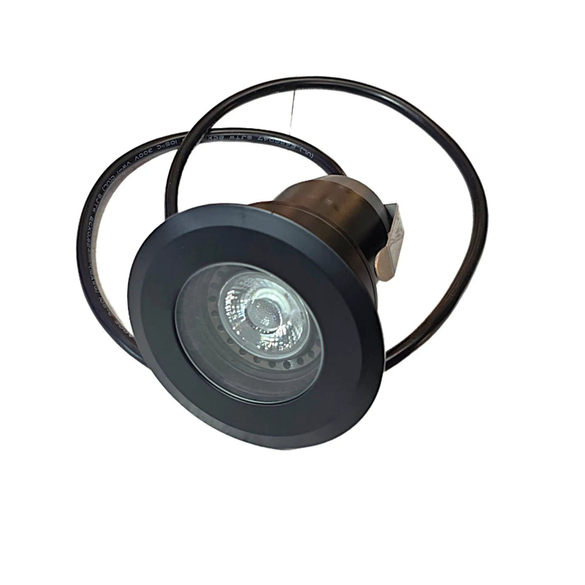 HD Palomer Cast Brass Flat Cover Adjustable In-Ground Well Light by Lumiere Lighting