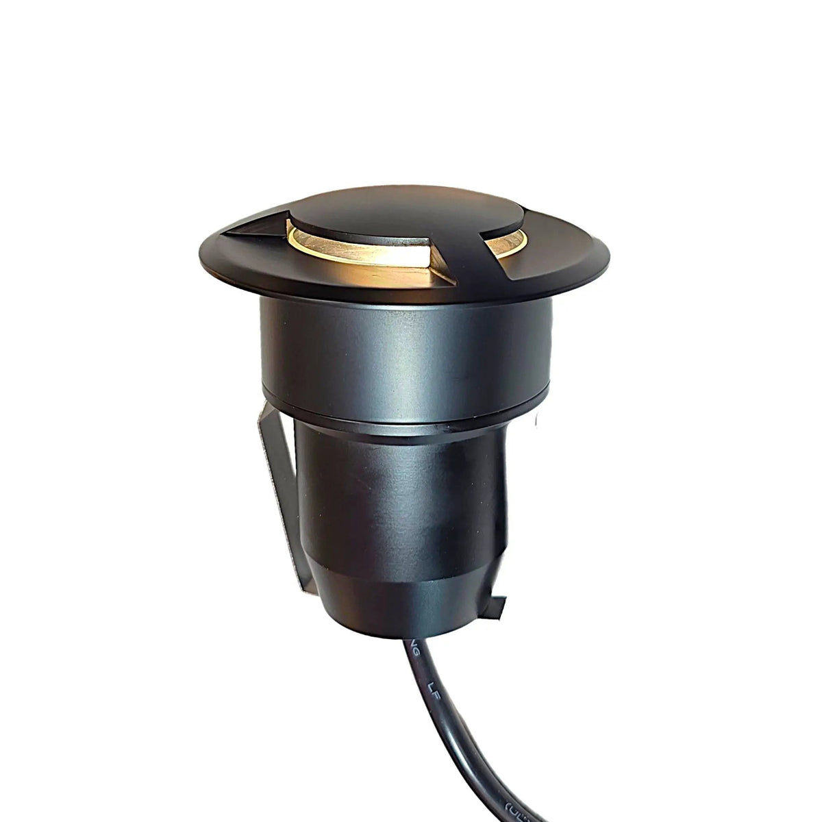 HD Bruler Cast Brass 3 Way Cover In-Ground Well Light 12V Outdoor Landscape Lighting by Lumiere Lighting