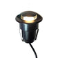 HD Demi Lune Cast Brass Deck Cover In-Ground Well Light 12V Outdoor Landscape Lighting by Lumiere Lighting