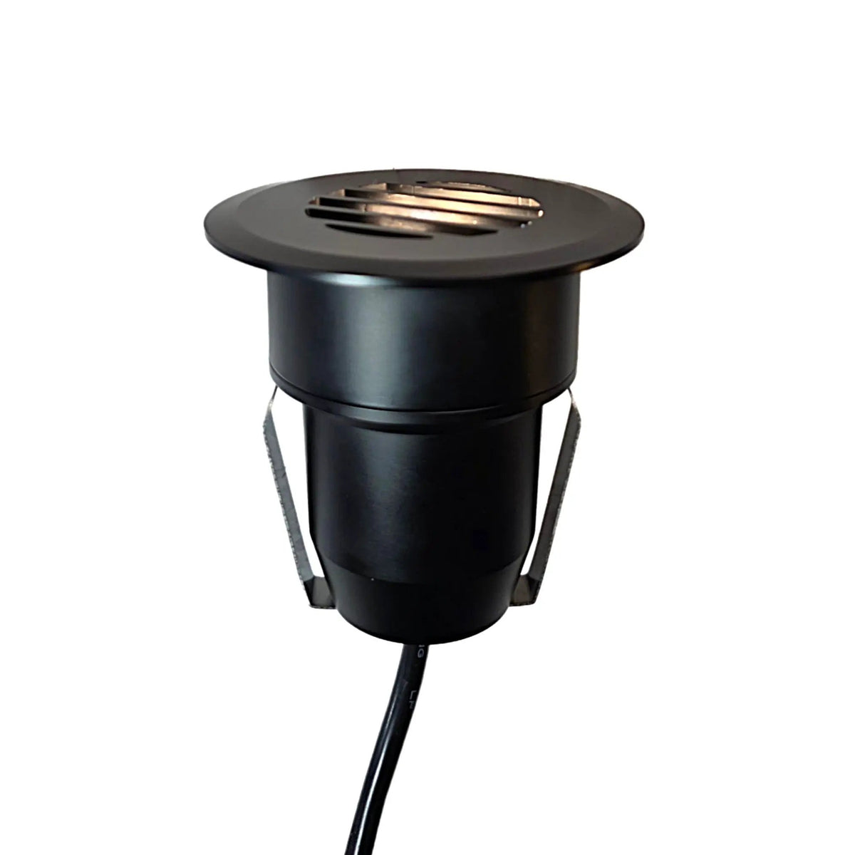 HD La Terrace Cast Brass Louvered Cover Adjustable In-Ground Well Light by Lumiere Lighting