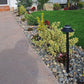 Ange Solid Brass Pathway Light Gun Metal Black