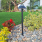 Ange Solid Brass Pathway Light Gun Metal Black