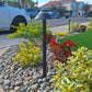 Ange Solid Brass Pathway Light Gun Metal Black