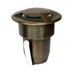 HD Bruler Cast Brass 3 Way Cover In-Ground Well Light 12V Outdoor Landscape Lighting by Lumiere Lighting