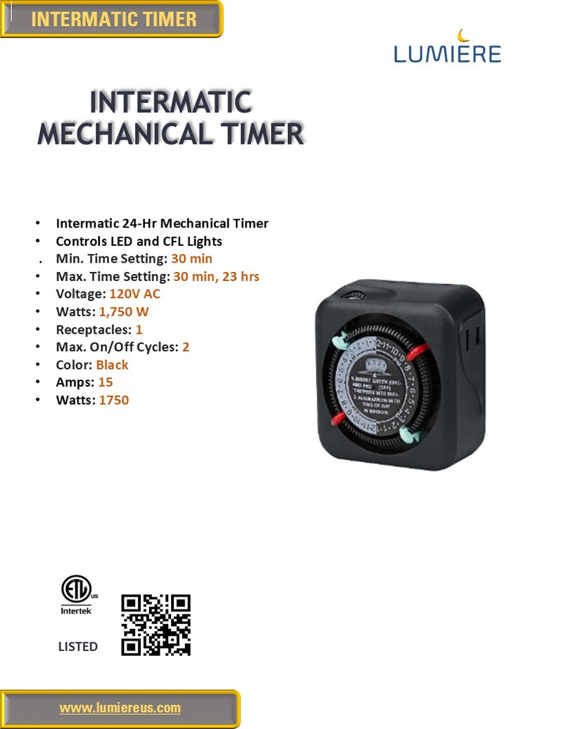 Intermatic Mechanical Timer