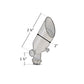 Ivoire Cast Brass Natural Bronze Mini Spot Light