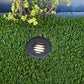 LaTerrace HD Cast Brass Louvered Cover Adjustable In-ground Well Light