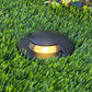 DemiLune HD Cast Brass Deck Cover In-ground Well Light